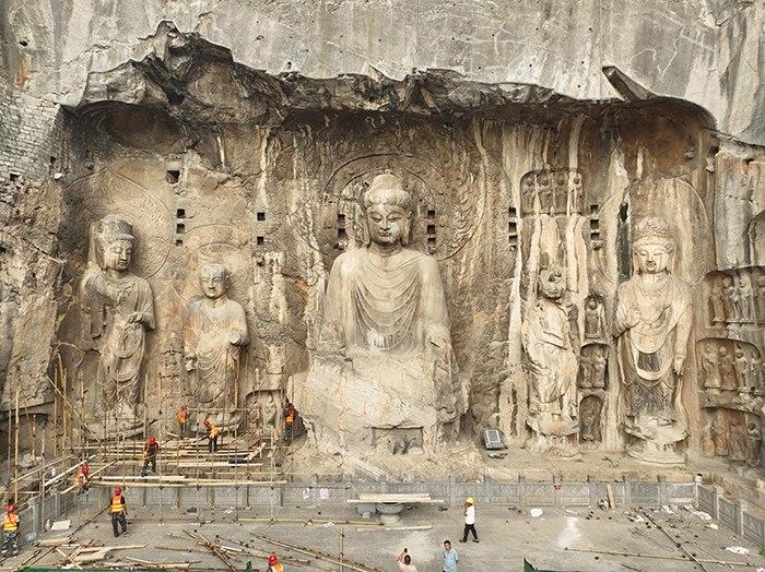 盧舍那大佛真容再現