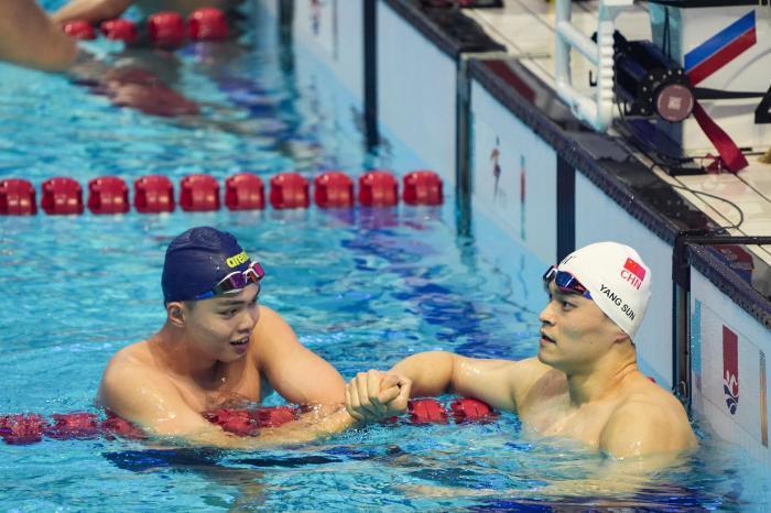 孫楊復出首秀奪冠