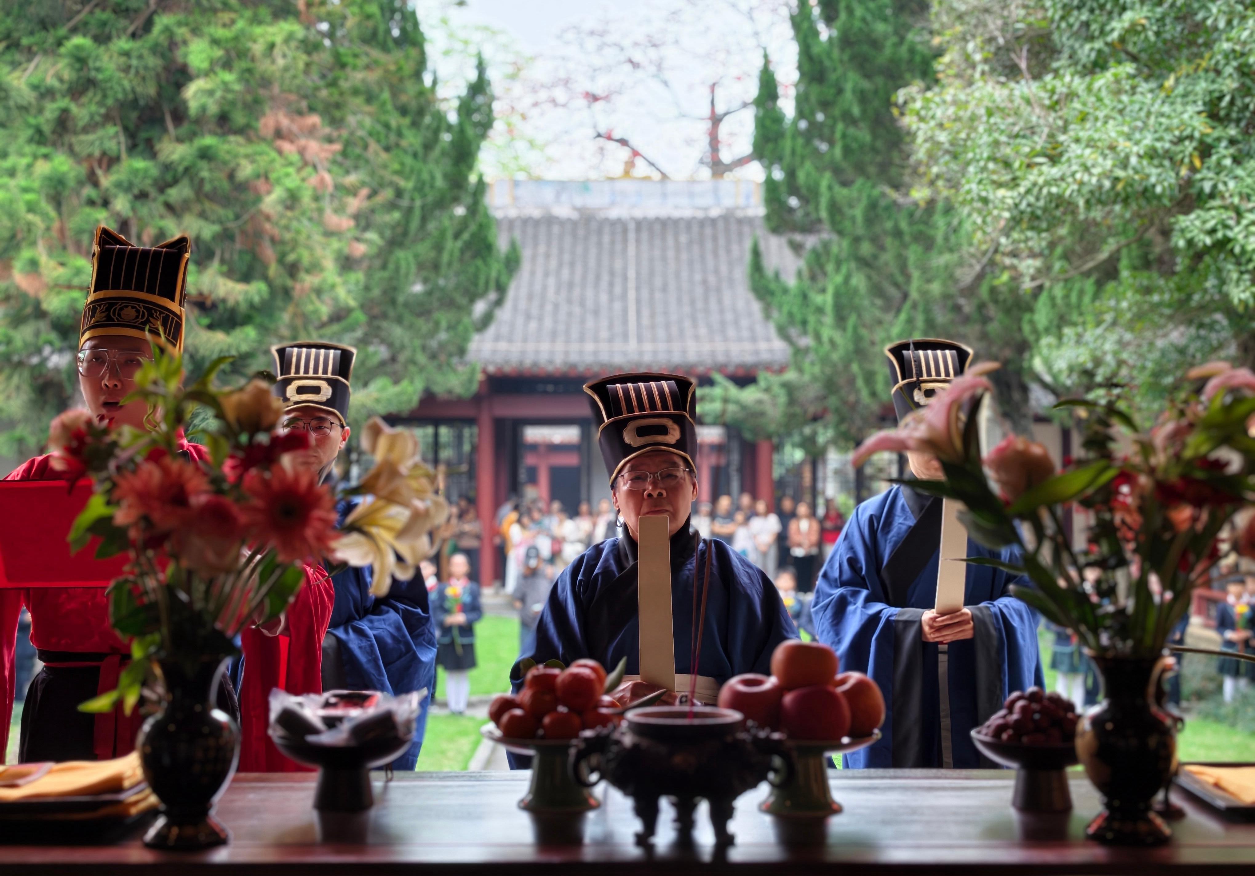 廣西柳州古禮祭祀“老市長”柳宗元