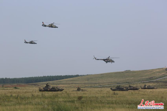 中俄軍演中方部隊未經調整進入針對性訓練(圖)