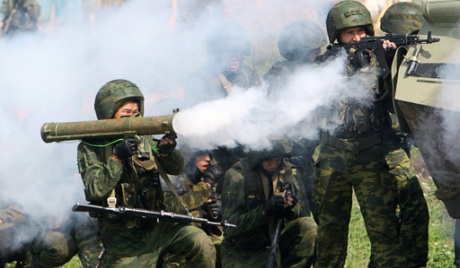 中俄“和平使命-2013”反恐演習結束(圖)