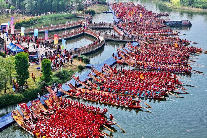 福建莆田百舸爭流木蘭溪