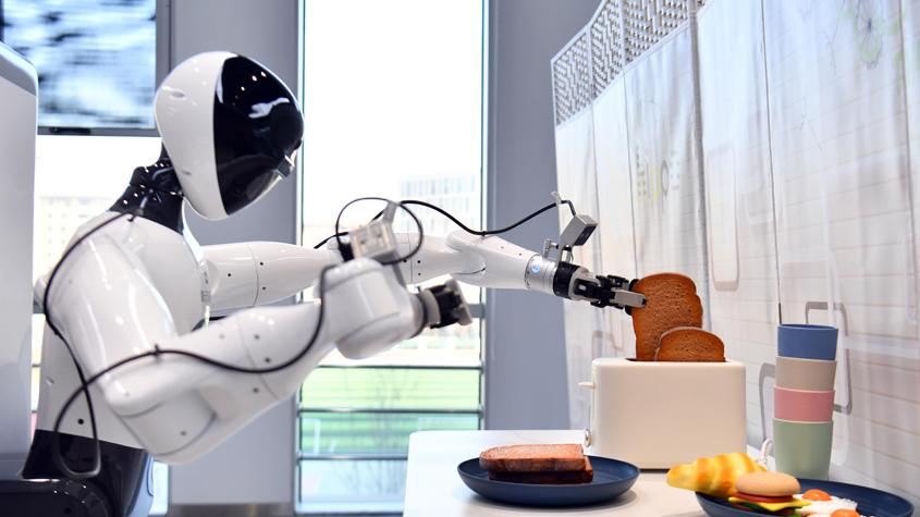 探訪雄安具身智能機器人訓練