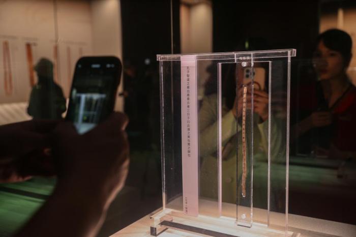 百余枚海昏簡牘原件南昌首展